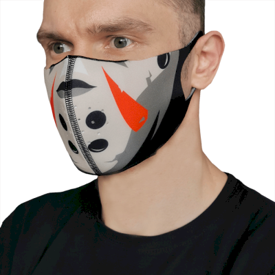 Защитная неопреновая маска Hardcore Training Jason