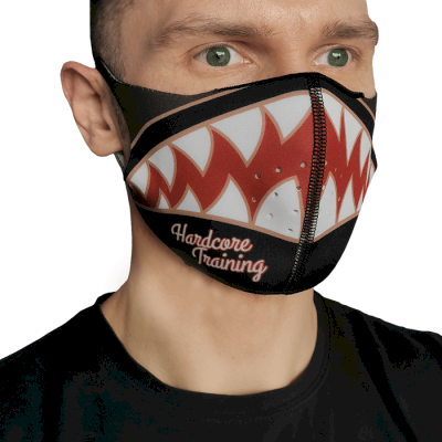 Защитная неопреновая маска Hardcore Training Bomb-Shark