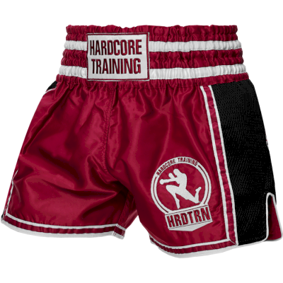 Тайские шорты Hardcore Training Base 2.0 Burgundy