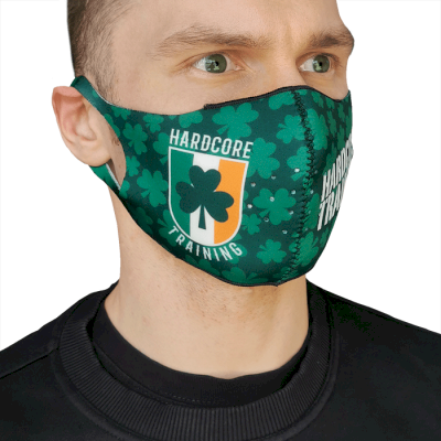Неопреновая маска для бега Hardcore Training Irish Fight