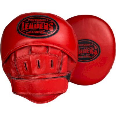 Боксерские лапы Leaders MID-AIR RED ALERT
