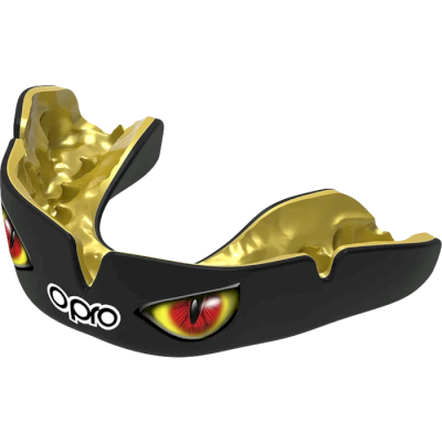 Боксерская капа Opro Instant Custom-Fit Eyes Black/Red