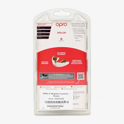 Боксерская капа Opro Instant Custom-Fit Russia