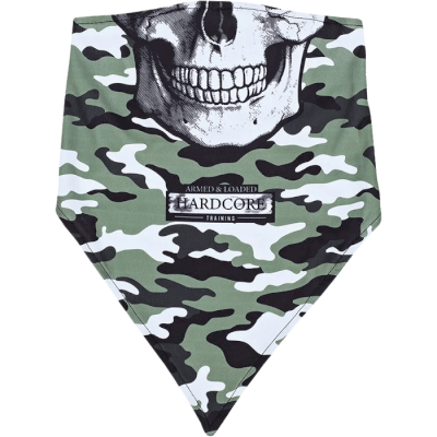Маска-бандана Hardcore Training Scull Green Camo