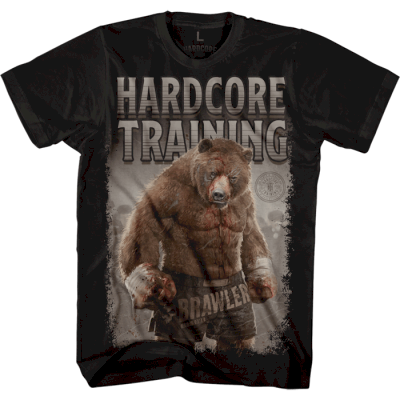Футболка Hardcore Training Master Black