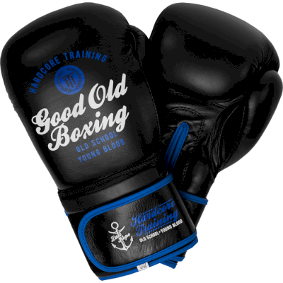 Боксерские перчатки Hardcore Training GOB Black/Blue