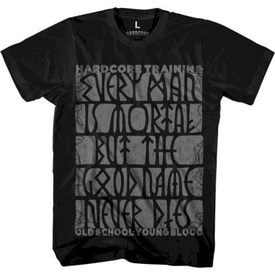 Футболка Hardcore Training Runestone Black