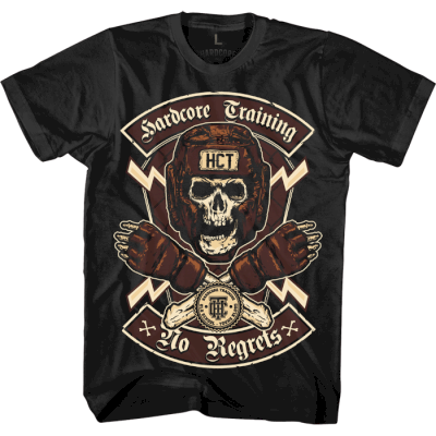 Футболка Hardcore Training No Regrets Black