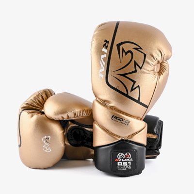 Профессиональные спарринговые перчатки Rival RS1 Gold