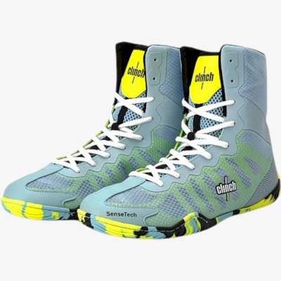 Боксерки Clinch Speed Pro светло-синие C421