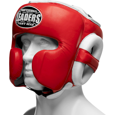 Боксерский шлем Leaders LS MEX Red
