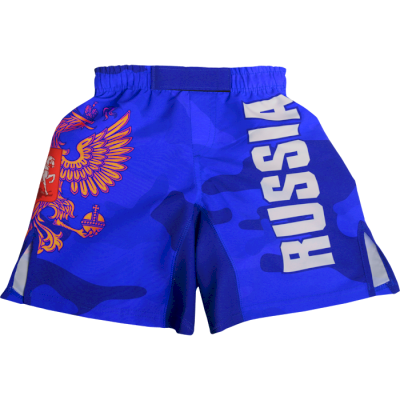 Детские шорты Alfa Brend Camo Blue