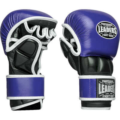 МMA перчатки Leaders Sparring BL/BK