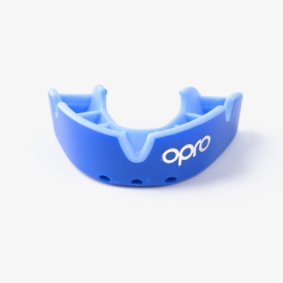 Детская боксерская капа Opro Silver Level Blue
