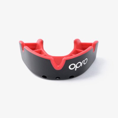 Детская боксерская капа Opro Silver Level Black