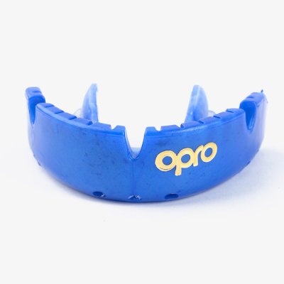 Боксерская капа для брекетов Opro Gold Blue