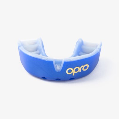 Детская боксерская капа Opro Gold Level Blue