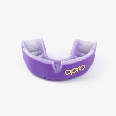Детская боксерская капа Opro Gold Level Purple