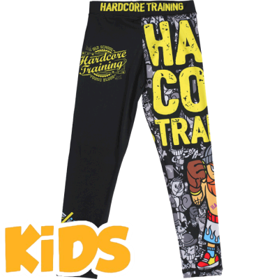 Детские компрессионные штаны Hardcore Training Doodles