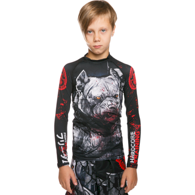 Детский рашгард Hardcore Training PitbullCity