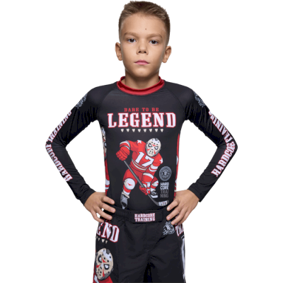 Детский рашгард Hardcore Training Legend LS