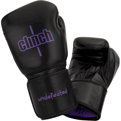 Боксёрские перчатки Clinch Undefeated черные