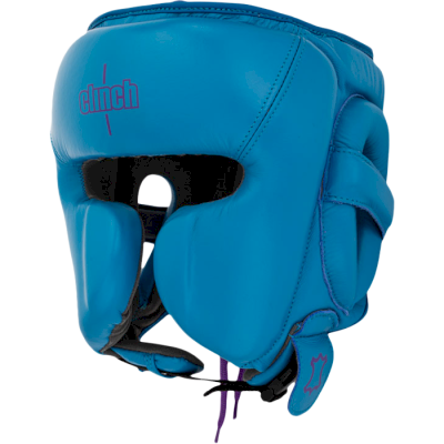 Боксерский шлем Clinch Undefeated светло-синий