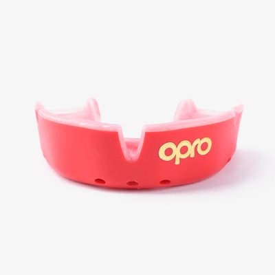 Боксерская капа Opro Gold Level Red