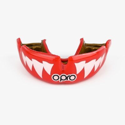 Боксерская капа Opro Instant Custom-Fit Red Jaws