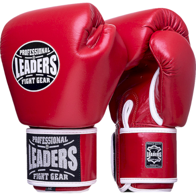 Боксерские перчатки Leaders Thai Series 2 TS3S2 RD/WH