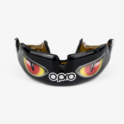 Боксерская капа Opro Instant Custom-Fit Eyes Black/Red