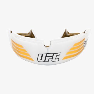 Боксерская капа Opro Instant Custom-Fit UFC Gold/White