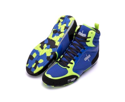 Боксерки Clinch Punch 3.0 сине-зелено-черные C418