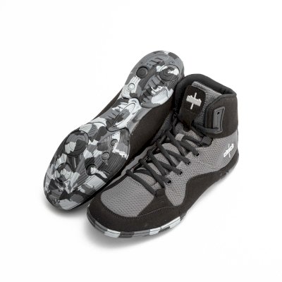 Борцовки Clinch Control черно-серые C423