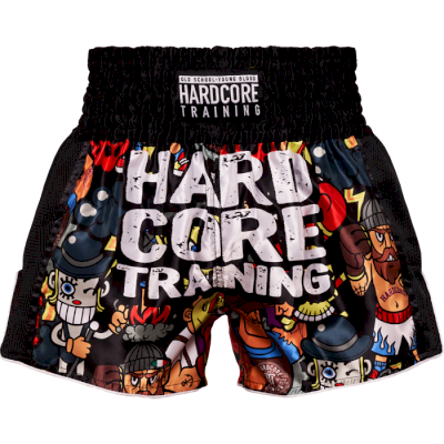 Тайские шорты Hardcore Training Doodles