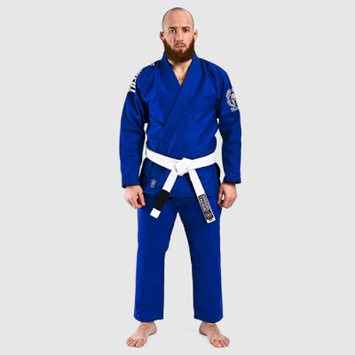 Кимоно для БЖЖ Hardcore Training Helmet Blue