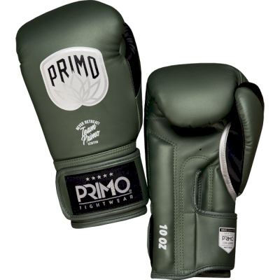Боксерские перчатки детей primo emblem ii semi leather army green