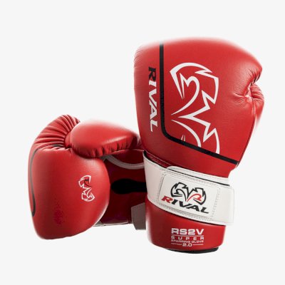 Перчатки для спарринга Rival RS2V Red