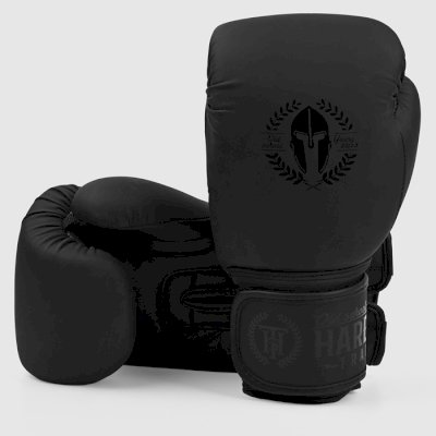Боксерские перчатки Hardcore Training Helmet PU Black/Black