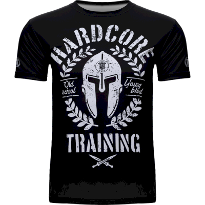 Тренировочная футболка Hardcore Training Helmet Black