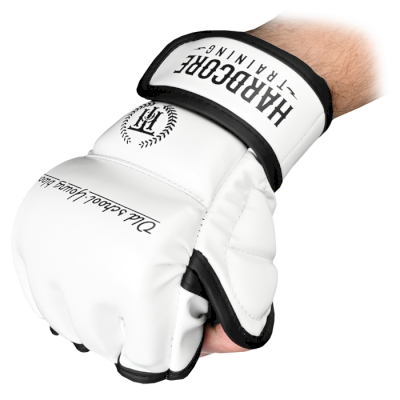 ММА перчатки Hardcore Training Base PU White