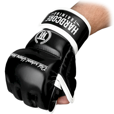 ММА перчатки Hardcore Training Base PU Black