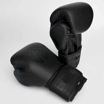 Боксерские перчатки Hardcore Training Helmet PU Black/Black