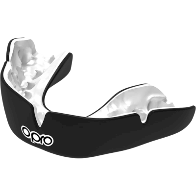 Боксерская капа Opro Instant Custom-Fit Black