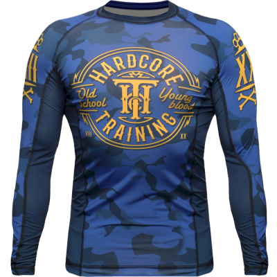 Рашгард Hardcore Training Blue Camo