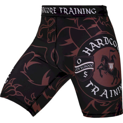 Компрессионные шорты Hardcore Training Heraldry Brown