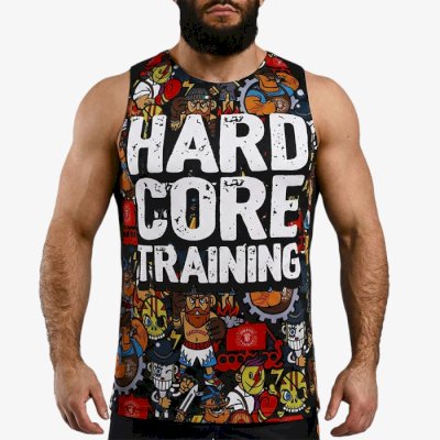 Тренировочная майка Hardcore Training Doodles