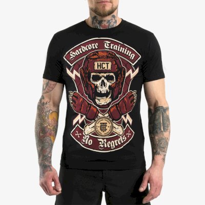 Футболка Hardcore Training No Regrets Black