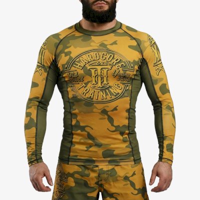 Рашгард Hardcore Training Yellow Camo