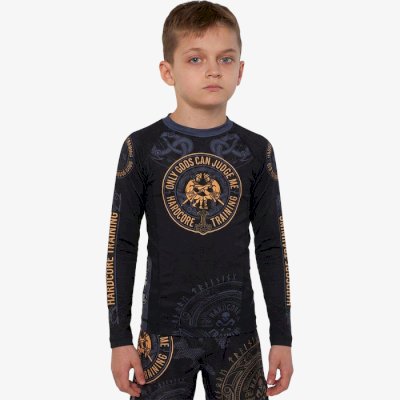 Детский рашгард Hardcore Training Glima LS